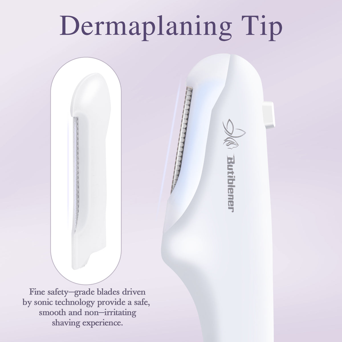 Premium Dermaplaning Refill Blades (Compatible with Butiblener Sonic Tool)