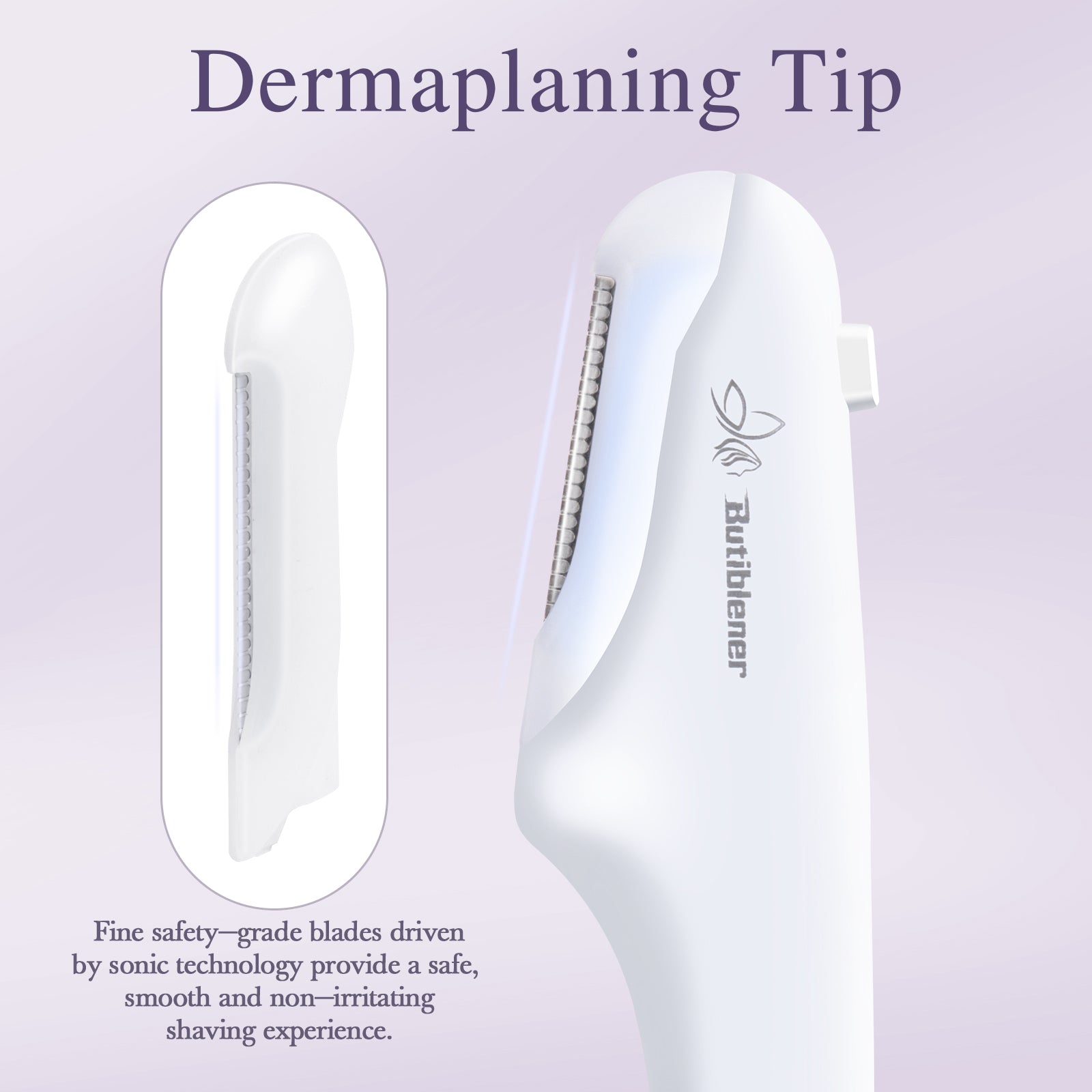 Premium Dermaplaning Refill Blades (Compatible with Butiblener Sonic Tool)